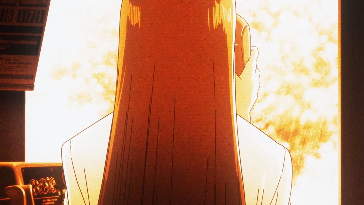 Wind_ofDeath's tweet photo. I love that they adapted this chapter sketch which itself is a callback to chapter 58 where orihime calls chad to tell him about her decision to train and go to soul society so she can protect Ichigo

Abe's bleach never adapted it https://t.co/0S0FhqAqw9