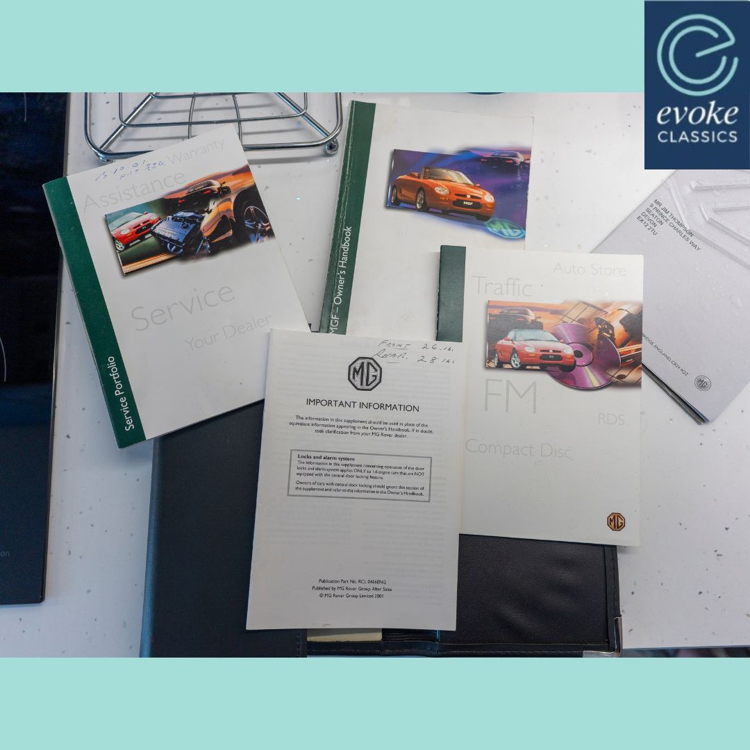 EvokeClassics's tweet photo. LIVE AT AUCTION
2001 MG MGF 1.8 Sport
https://t.co/z2ZrvpNgj9
Only 24K miles ( Proven with paperwork )
Increasing classic status lightweight British sports car
Extensive service history
HPI Clear
#MGF #ClassicCars #ModernClassics https://t.co/lVjdAWGGh3