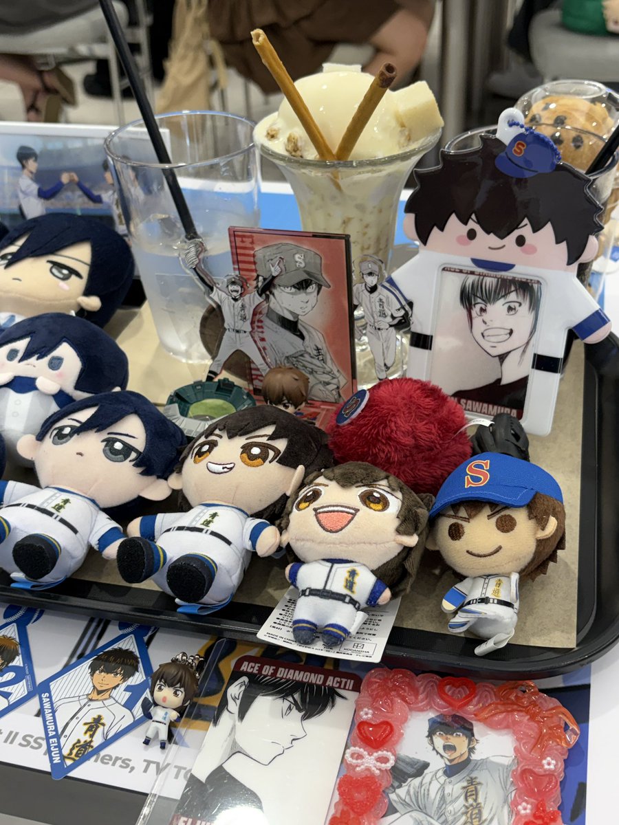 yugil666666's tweet photo. 한국에서 다이에이 콜카라니 넘모 즐거웠어요 🫶🏻
#AceOfDiamond #다이에이콜라보카페 https://t.co/0tFTC2948h