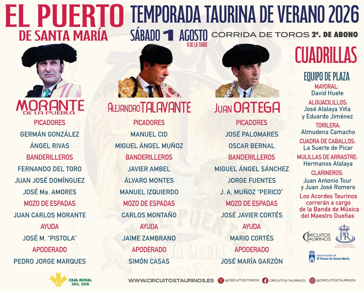 CircuitosToros tweet picture