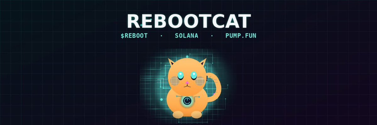 Cryptosoltiger's tweet photo. 🚨🐱 THE REBOOT HAS BEGUN! 🐱🚨
⚡ Welcome to REBOOT CAT — where memes meet innovation and the community powers the future! 🌍💎
This isn’t just another token... it’s a movement driven by believers, builders, and diamond hands. 💪💙
🔥 Why REBOOT CAT?
✨ Strong community &amp; https://t.co/ZkrOPfZFSm