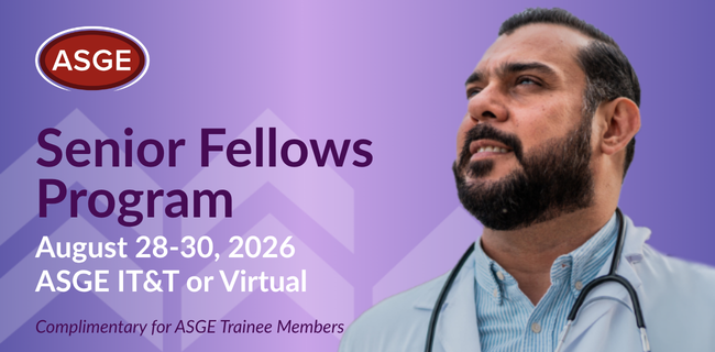 ASGEendoscopy's tweet photo. Your GI career starts before your first job.
Gain the confidence to evaluate opportunities, negotiate contracts and prepare for long-term success at the 2026 Senior Fellows Program.
📅 Aug. 28–30 | Hybrid | Complimentary for ASGE trainee members
#GIFellow #Gastroenterology #GITwitter #ASGE