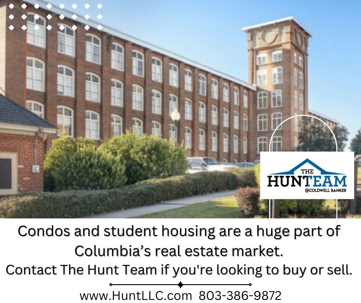 HuntLLC's tweet photo. 🎒USC students are flooding back into town and so is the demand for student housing. Now is the time to buy near campus.
📍Start your search for downtown condos:
👉 https://t.co/kLBh4nbELM
📞 Let’s talk about location, value, and timing.
#GoGamecocks #UofSC #StudentHousing https://t.co/DRRUI2eunJ