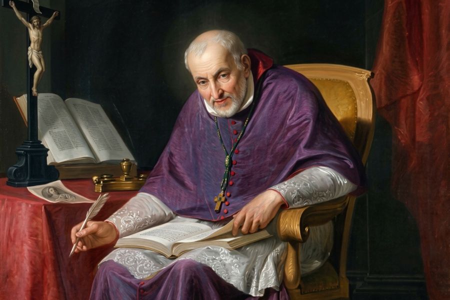 Santododia1's tweet photo. As 10 máximas de Santo Afonso Maria de Ligório:

𝟭. É nas doenças que se vê quem tem virtude.

👉 𝘈 𝘦𝘯𝘧𝘦𝘳𝘮𝘪𝘥𝘢𝘥𝘦 𝘳𝘦𝘷𝘦𝘭𝘢 𝘴𝘦 𝘯𝘰𝘴𝘴𝘢 𝘤𝘰𝘯𝘧𝘪𝘢𝘯ç𝘢 𝘦𝘴𝘵á 𝘦𝘮 𝘋𝘦𝘶𝘴 𝘰𝘶 𝘢𝘱𝘦𝘯𝘢𝘴 𝘲𝘶𝘢𝘯𝘥𝘰 𝘵𝘶𝘥𝘰 𝘷𝘢𝘪 𝘣𝘦𝘮.

𝟮. Antes perder tudo, que perder a Deus.

👉 𝘕𝘦𝘯𝘩𝘶𝘮 𝘣𝘦𝘮 𝘥𝘦𝘴𝘵𝘦 𝘮𝘶𝘯𝘥𝘰 𝘷𝘢𝘭𝘦 𝘮𝘢𝘪𝘴 𝘥𝘰 𝘲𝘶𝘦 𝘷𝘪𝘷𝘦𝘳 𝘯𝘢 𝘨𝘳𝘢ç𝘢 𝘥𝘦 𝘋𝘦𝘶𝘴.

𝟯. Perturbar-se com as faltas cometidas não é humildade, mas orgulho.

👉 𝘖 𝘩𝘶𝘮𝘪𝘭𝘥𝘦 𝘢𝘳𝘳𝘦𝘱𝘦𝘯𝘥𝘦-𝘴𝘦, 𝘤𝘰𝘯𝘧𝘪𝘢 𝘯𝘢 𝘮𝘪𝘴𝘦𝘳𝘪𝘤ó𝘳𝘥𝘪𝘢 𝘥𝘦 𝘋𝘦𝘶𝘴 𝘦 𝘳𝘦𝘤𝘰𝘮𝘦ç𝘢.

𝟰. Só somos o que somos diante de Deus.

👉 𝘈 𝘰𝘱𝘪𝘯𝘪ã𝘰 𝘥𝘰𝘴 𝘩𝘰𝘮𝘦𝘯𝘴 𝘱𝘢𝘴𝘴𝘢; 𝘥𝘪𝘢𝘯𝘵𝘦 𝘥𝘦 𝘋𝘦𝘶𝘴 𝘦𝘴𝘵á 𝘢 𝘷𝘦𝘳𝘥𝘢𝘥𝘦 𝘴𝘰𝘣𝘳𝘦 𝘯ó𝘴.

𝟱. Sempre o demônio anda à caça dos ociosos.

👉 𝘈 𝘰𝘤𝘪𝘰𝘴𝘪𝘥𝘢𝘥𝘦 𝘧𝘢𝘷𝘰𝘳𝘦𝘤𝘦 𝘢𝘴 𝘵𝘦𝘯𝘵𝘢çõ𝘦𝘴; 𝘶𝘮𝘢 𝘷𝘪𝘥𝘢 𝘰𝘤𝘶𝘱𝘢𝘥𝘢 𝘯𝘰 𝘣𝘦𝘮 𝘧𝘰𝘳𝘵𝘢𝘭𝘦𝘤𝘦 𝘢 𝘢𝘭𝘮𝘢.

𝟲. Desgraçado de quem ama mais a saúde que a santidade!

👉 𝘈 𝘴𝘢ú𝘥𝘦 é 𝘶𝘮 𝘣𝘦𝘮, 𝘮𝘢𝘴 𝘯𝘶𝘯𝘤𝘢 𝘥𝘦𝘷𝘦 𝘴𝘦𝘳 𝘤𝘰𝘭𝘰𝘤𝘢𝘥𝘢 𝘢𝘤𝘪𝘮𝘢 𝘥𝘢 𝘴𝘢𝘭𝘷𝘢çã𝘰.

𝟳. Os curiosos são sempre dissipados.

👉 𝘘𝘶𝘦𝘮 𝘷𝘪𝘷𝘦 𝘥𝘪𝘴𝘵𝘳𝘢í𝘥𝘰 𝘤𝘰𝘮 𝘧𝘶𝘵𝘪𝘭𝘪𝘥𝘢𝘥𝘦𝘴 𝘧𝘢𝘤𝘪𝘭𝘮𝘦𝘯𝘵𝘦 𝘱𝘦𝘳𝘥𝘦 𝘰 𝘳𝘦𝘤𝘰𝘭𝘩𝘪𝘮𝘦𝘯𝘵𝘰 𝘦 𝘰 𝘧𝘰𝘤𝘰 𝘦𝘮 𝘋𝘦𝘶𝘴.

𝟴. Os santos falam sempre de Deus; sempre dizem mal de si próprios e sempre bem dos outros.

👉 𝘖𝘴 𝘴𝘢𝘯𝘵𝘰𝘴 𝘴ã𝘰 𝘩𝘶𝘮𝘪𝘭𝘥𝘦𝘴, 𝘦𝘷𝘪𝘵𝘢𝘮 𝘫𝘶𝘭𝘨𝘢𝘳 𝘰 𝘱𝘳ó𝘹𝘪𝘮𝘰 𝘦 𝘱𝘳𝘰𝘤𝘶𝘳𝘢𝘮 𝘤𝘰𝘯𝘥𝘶𝘻𝘪𝘳 𝘢𝘴 𝘱𝘦𝘴𝘴𝘰𝘢𝘴 𝘢 𝘋𝘦𝘶𝘴.

𝟵. A quem procura ser estimado, estima Deus pouco.

👉 𝘘𝘶𝘦𝘮 𝘣𝘶𝘴𝘤𝘢 𝘦𝘹𝘤𝘦𝘴𝘴𝘪𝘷𝘢𝘮𝘦𝘯𝘵𝘦 𝘰 𝘦𝘭𝘰𝘨𝘪𝘰 𝘥𝘰𝘴 𝘩𝘰𝘮𝘦𝘯𝘴 𝘢𝘪𝘯𝘥𝘢 𝘯ã𝘰 𝘢𝘮𝘢 𝘢 𝘋𝘦𝘶𝘴 𝘢𝘤𝘪𝘮𝘢 𝘥𝘦 𝘵𝘶𝘥𝘰.

𝟭𝟬. Quando se pensa no inferno que se mereceu, sofrem-se com resignação todas as penas.

👉 𝘙𝘦𝘤𝘰𝘯𝘩𝘦𝘤𝘦𝘳 𝘢𝘴 𝘱𝘦𝘯𝘢𝘴 𝘥𝘦 𝘲𝘶𝘦 𝘧𝘰𝘮𝘰𝘴 𝘴𝘢𝘭𝘷𝘰𝘴 𝘯𝘰𝘴 𝘢𝘫𝘶𝘥𝘢 𝘢 𝘢𝘤𝘦𝘪𝘵𝘢𝘳 𝘢𝘴 𝘤𝘳𝘶𝘻𝘦𝘴 𝘥𝘦𝘴𝘵𝘢 𝘷𝘪𝘥𝘢 𝘤𝘰𝘮 𝘱𝘢𝘤𝘪ê𝘯𝘤𝘪𝘢 𝘦 𝘨𝘳𝘢𝘵𝘪𝘥ã𝘰.

Santo Afonso Maria de Ligório, rogai por nós. ✝️