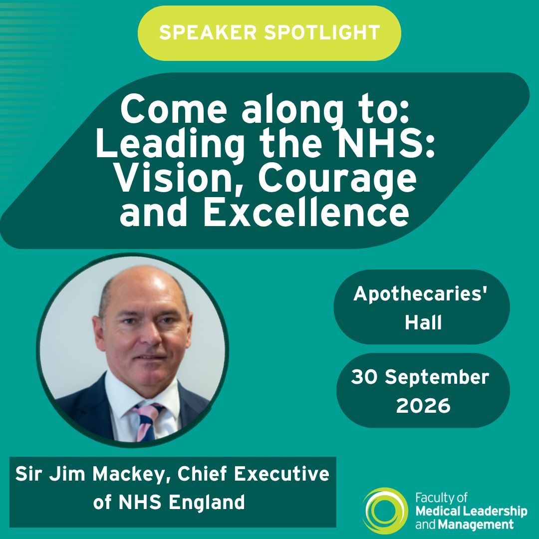 FMLM_UK's tweet photo. Speaker Spotlight 📢

Sir Jim Mackey, Chief Executive of NHS England, will join our Leading the NHS: Vision, Courage and Excellence event on 30 September joining virtually from Newcastle.

🕐 1pm
 ✅ Open to everyone
📍 Apothecaries' Hall

🔗 Register here: https://t.co/L7wKM28OzQ