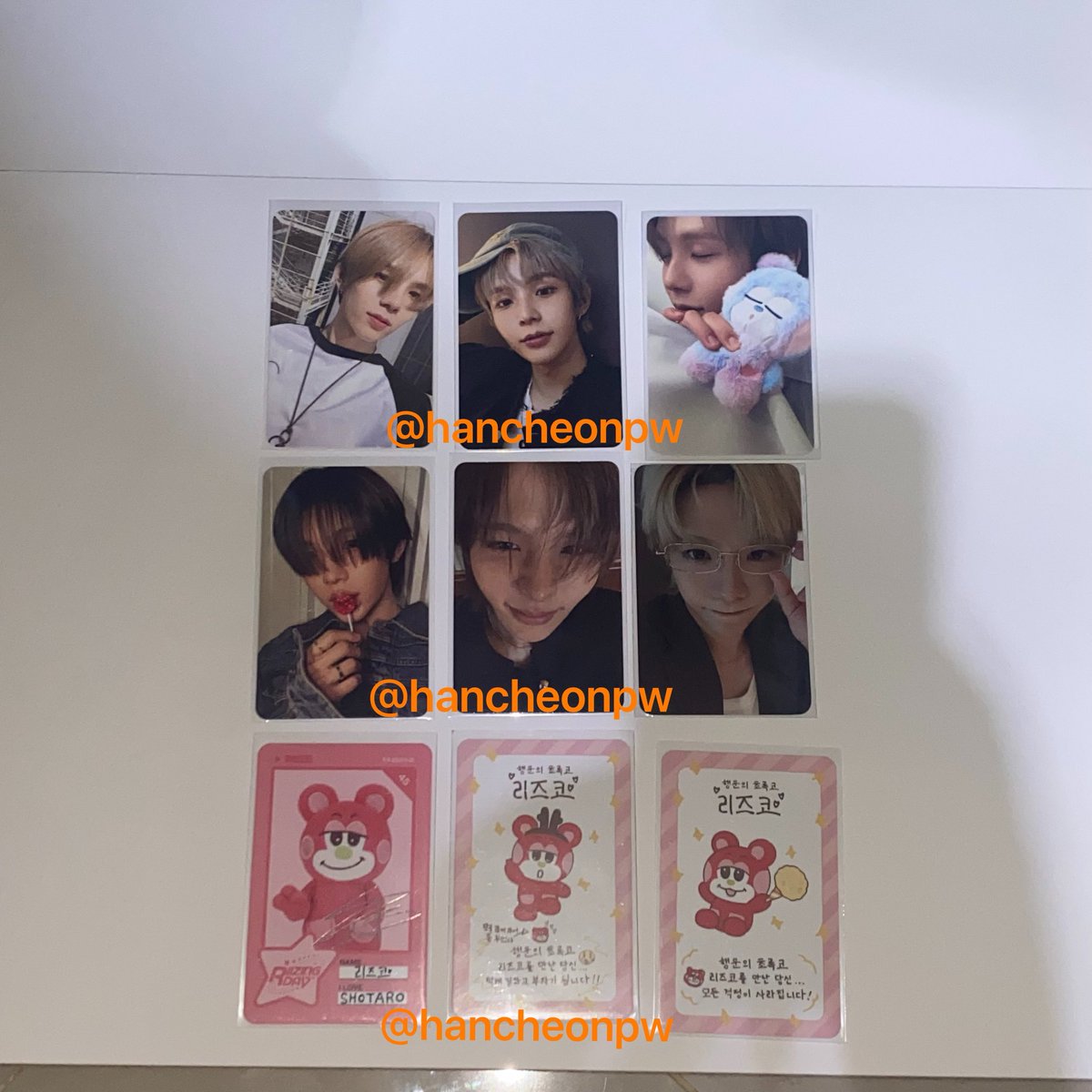hancheonpw's tweet photo. พร้อมส่ง ขายเหมา กองการ์ดโชทาโร่ ริจึโกะ

🩶 9 ใบ 300.- รวมส่งลทบ.

สนใจสอบถาม ขอดูรูปภาพเพิ่มเติมได้นะคะ
#ตลาดนัดRIIZE #ตลาดนัดน้องข้าว https://t.co/fcfLpQ1Js1