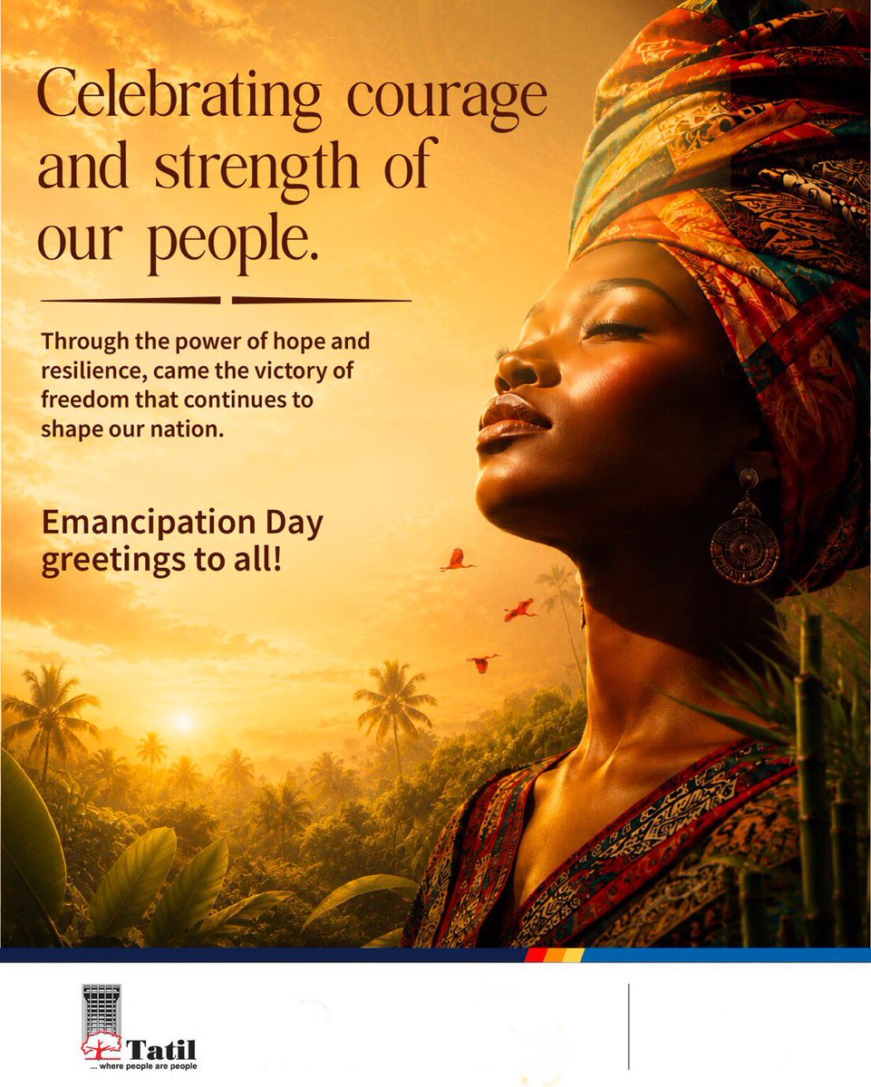 quoteshelly's tweet photo. Happy #Emancipation Day from #Trinidad and #Tobago to the world . #august1st #Trinbago #caribbean https://t.co/XQquqnHwrB