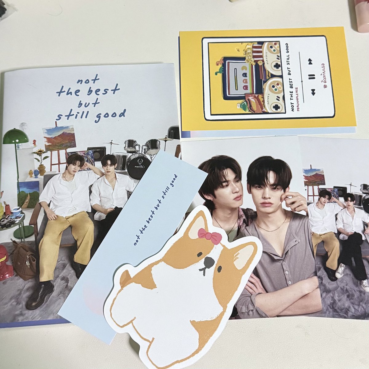 1mintoyou's tweet photo. หนังสือ not the best but still good ฉบับพิเศษ Limited Edition 460 ค่าส่ง 40📮
(แกะซีลมาถ่ายรูป ไม่เคยอ่าน)
สนใจdmสอบถามเพิ่มเติมได้เลยค่ะ

#ด้วงกับเธอSeries 
#ตลาดนัดตี๋ตี๋ป๋อ #ด้วงกับเธอ https://t.co/xyBv17Ci9Q
