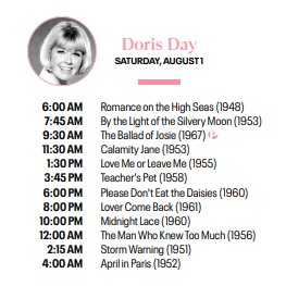 iShowTunes's tweet photo. ⭐️ Celebrate DORIS DAY. . . ALL DAY/NIGHT. . . on @TCM !!!
#DorisDay #TCMEssentials #TCMParty #August https://t.co/7L3laIFbtf