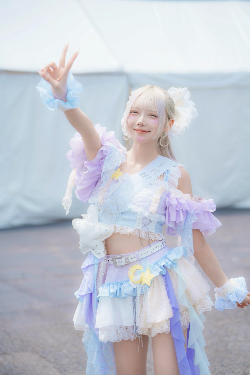 coai_yoruami's tweet photo. #TIF2026 ありがとう🤍✨

夜光性アミューズの白色担当こあいです！

念願のHOTステージ。 2021年のメイン争奪戦で敗れてから5年経った今、ようやくメインステージに立つ夢が叶いました。 https://t.co/rcaS5kQXT6