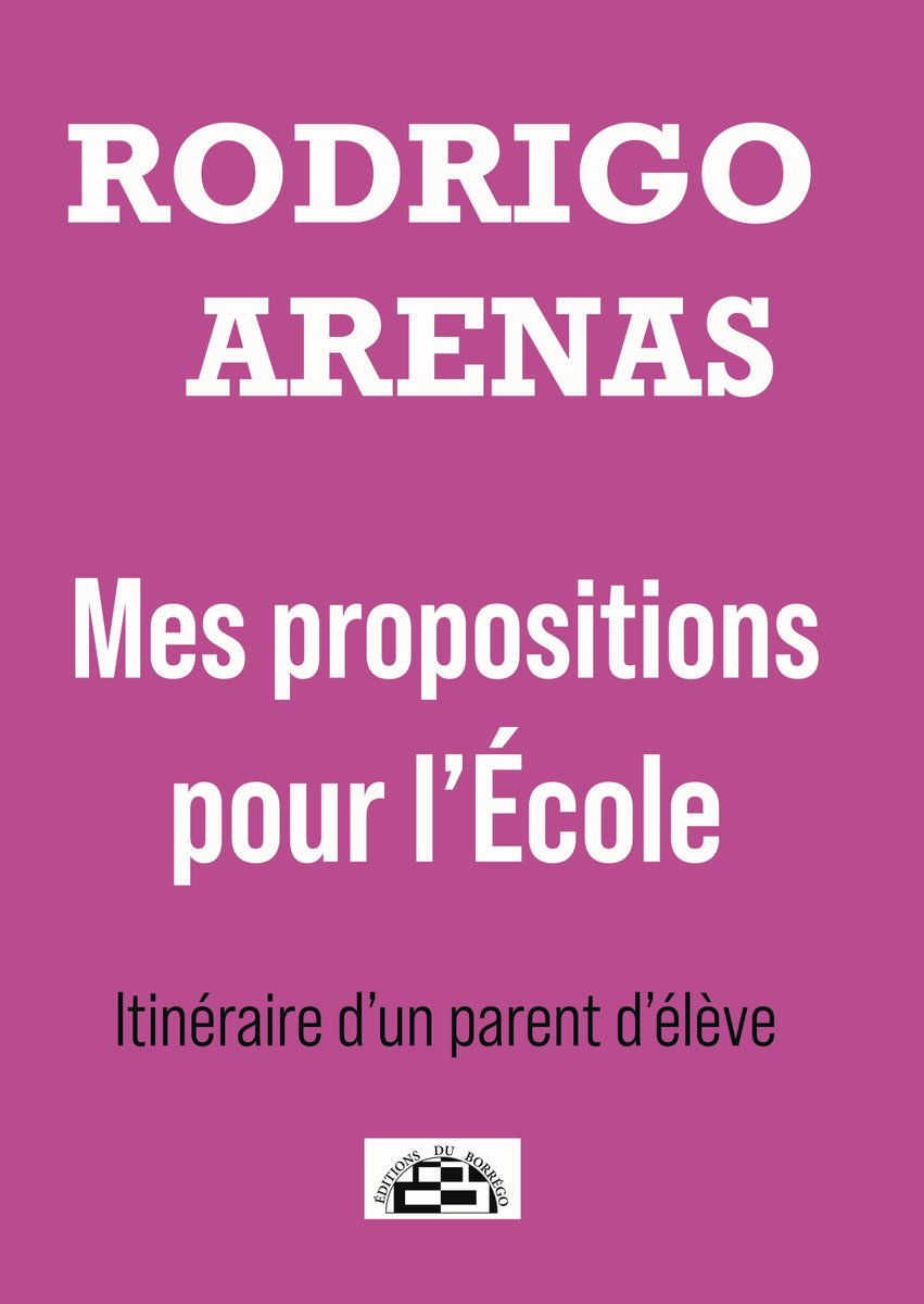 ericjamet's tweet photo. Un petit livre sur l'école du député LFI Rodrigo Arenas
https://t.co/2yKyycAoWs https://t.co/aD6PREqITZ