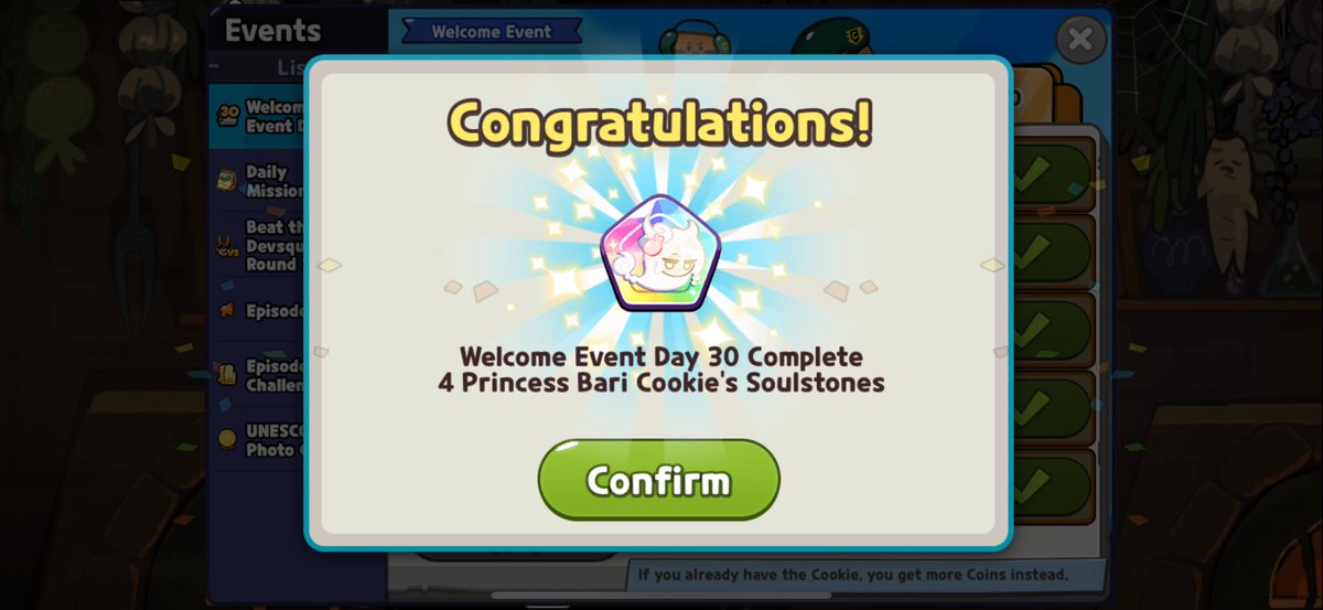 cucumkwa's tweet photo. ภารกิจ day 30 ฟินน คุกกี้ S+ 😻
#cookierunclassicTH #คุกกี้รัน #CookierunTH #CookierunClassic https://t.co/nxa4r75dXU