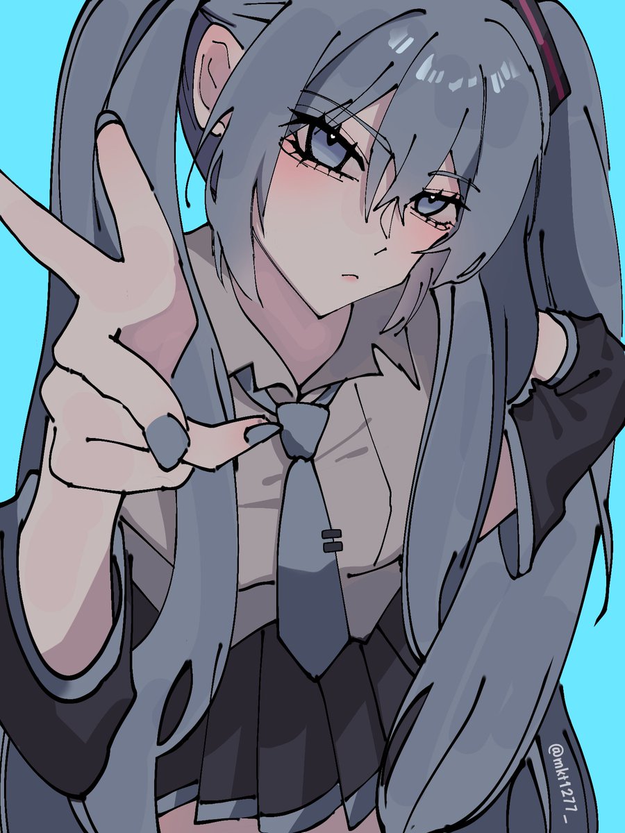 mkt1277_'s tweet photo. 初音ミク https://t.co/7ecYiqE1jZ