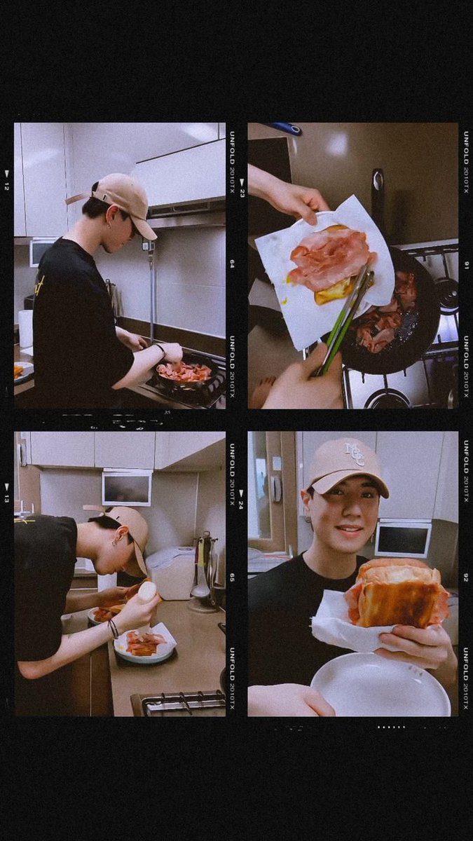 aghababe's tweet photo. #whoremembers yugyeom making his uncooked bacon sandwich #yugyeom #유겸 https://t.co/Wwx3TyCA46