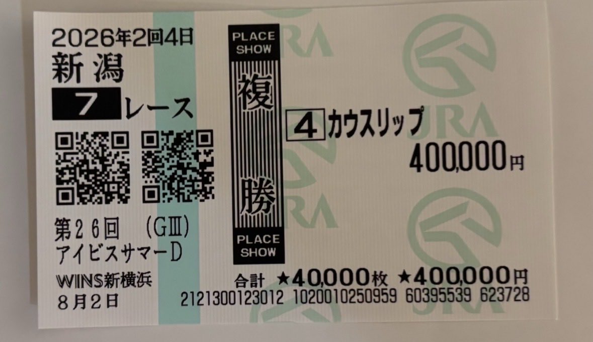 bamodachin's tweet photo. アイビス外枠買えばいい時代は終わった
11番人気4番カウスリップで勝負だ！！
4年連続帯取ります🔥🔥 https://t.co/85OSj20x0u