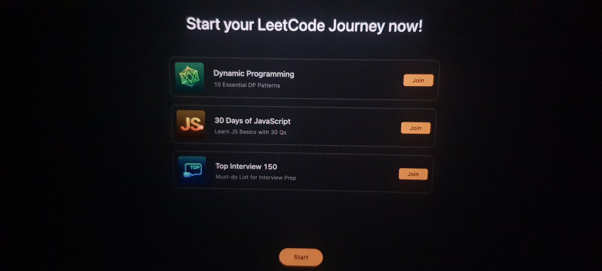 codex_kev's tweet photo. Day 0: Starting the #30DaysOfJavaScript on leetcode.
In the upcoming 30 days, no matter what busy day I have ahead of me, how tired I may feel or even if I'm just in a foul mood, I will definitely solve at least one problem in Javascript every single day from scratch.#LeetCode https://t.co/WgMdBSQKT0