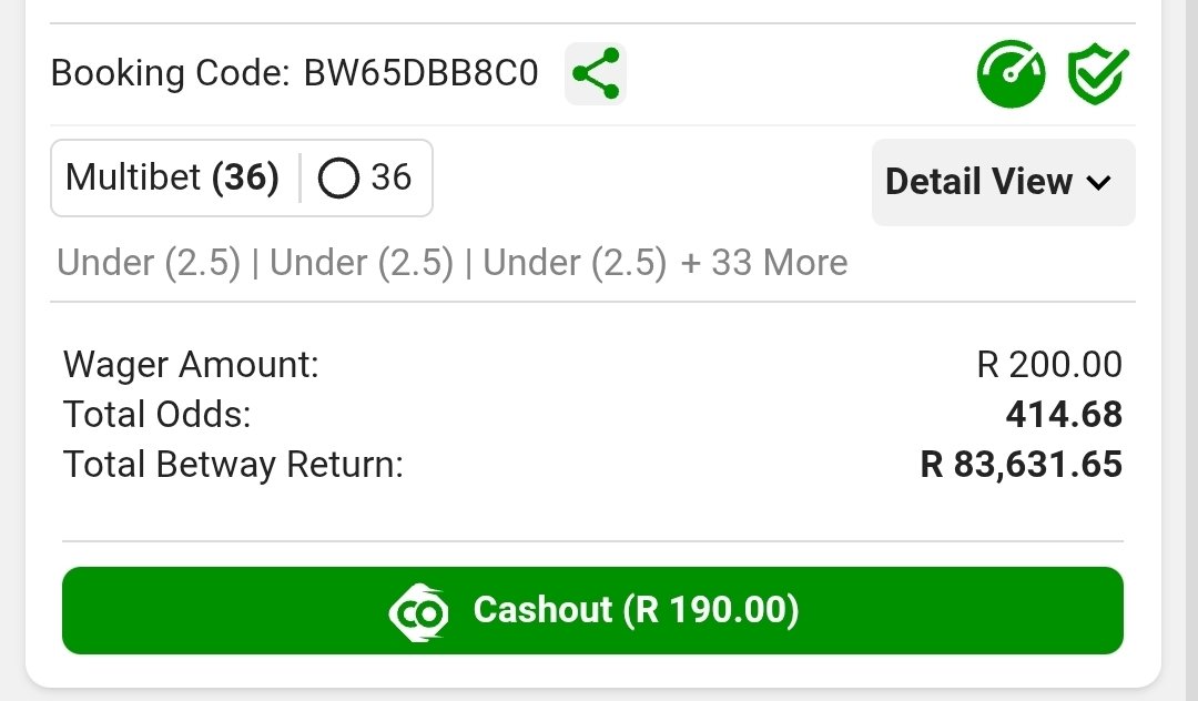 AlexShiburi's tweet photo. BW65DBB8C0🩷🥹🫶1st half under 2.5 &amp; 2nd Half under 2.5 goals slip ❤️‍🩹✅️💐let's hope for the best punters 👨‍🍳🥳☘️ https://t.co/sGl8LI9Y9t