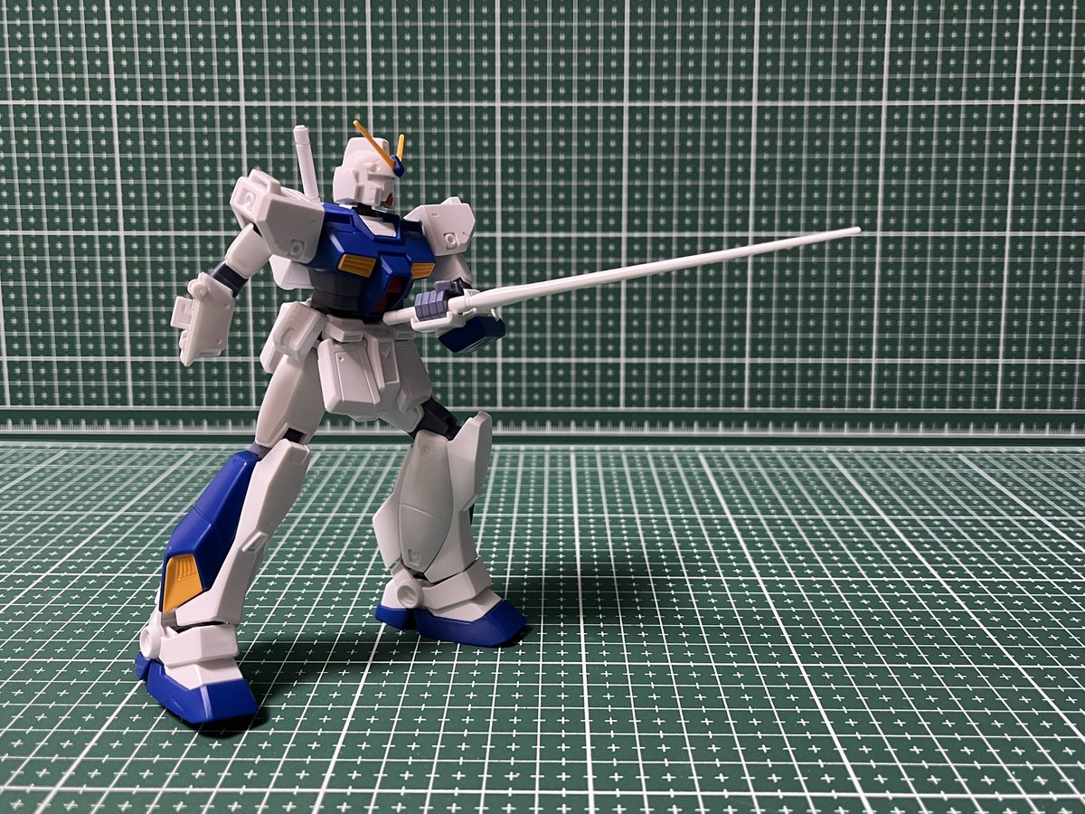 marurimu_'s tweet photo. HG ガンダムNT-1 完成 https://t.co/ekmtVMpM7K