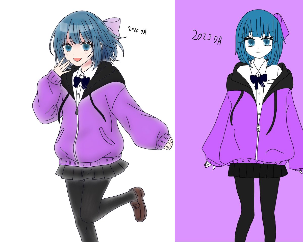 KaeRei0816's tweet photo. 自創作キャラなんだけど3年経っても色塗りが苦手 https://t.co/V10tO13Ymr