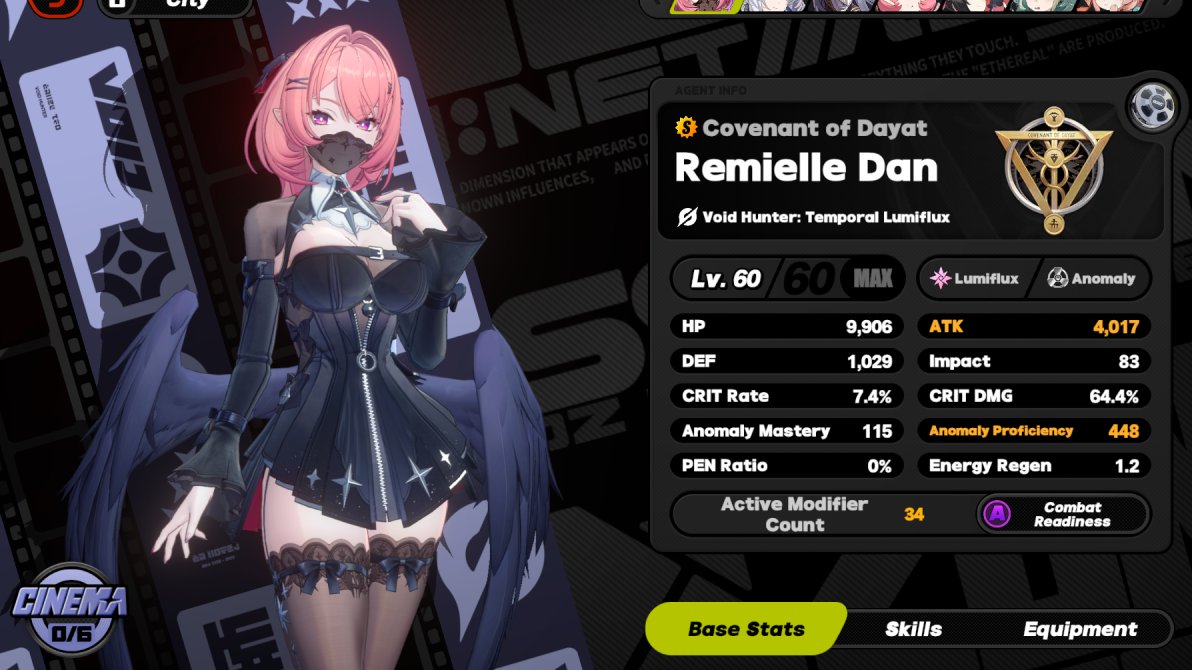 GalaxySoulll's tweet photo. Not a denny to my name, but her build is complete !

#zzzero #zenlesszonezero https://t.co/xD9gChYE1T