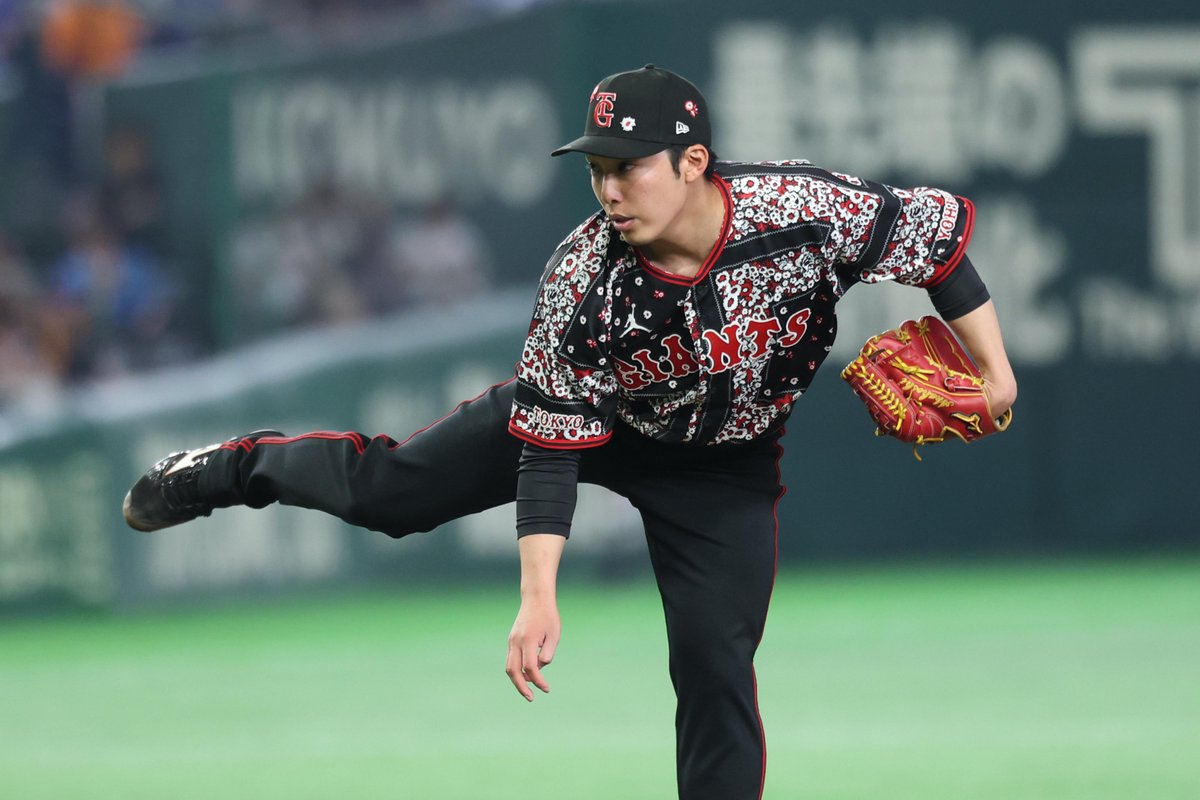 TokyoGiants's tweet photo. 【九回表】巨人 7-8 DeNA

5番手で #赤星優志 投手が登板。二死三塁のピンチを招くも、後続を抑え無失点！ https://t.co/u2iUCRcpZS