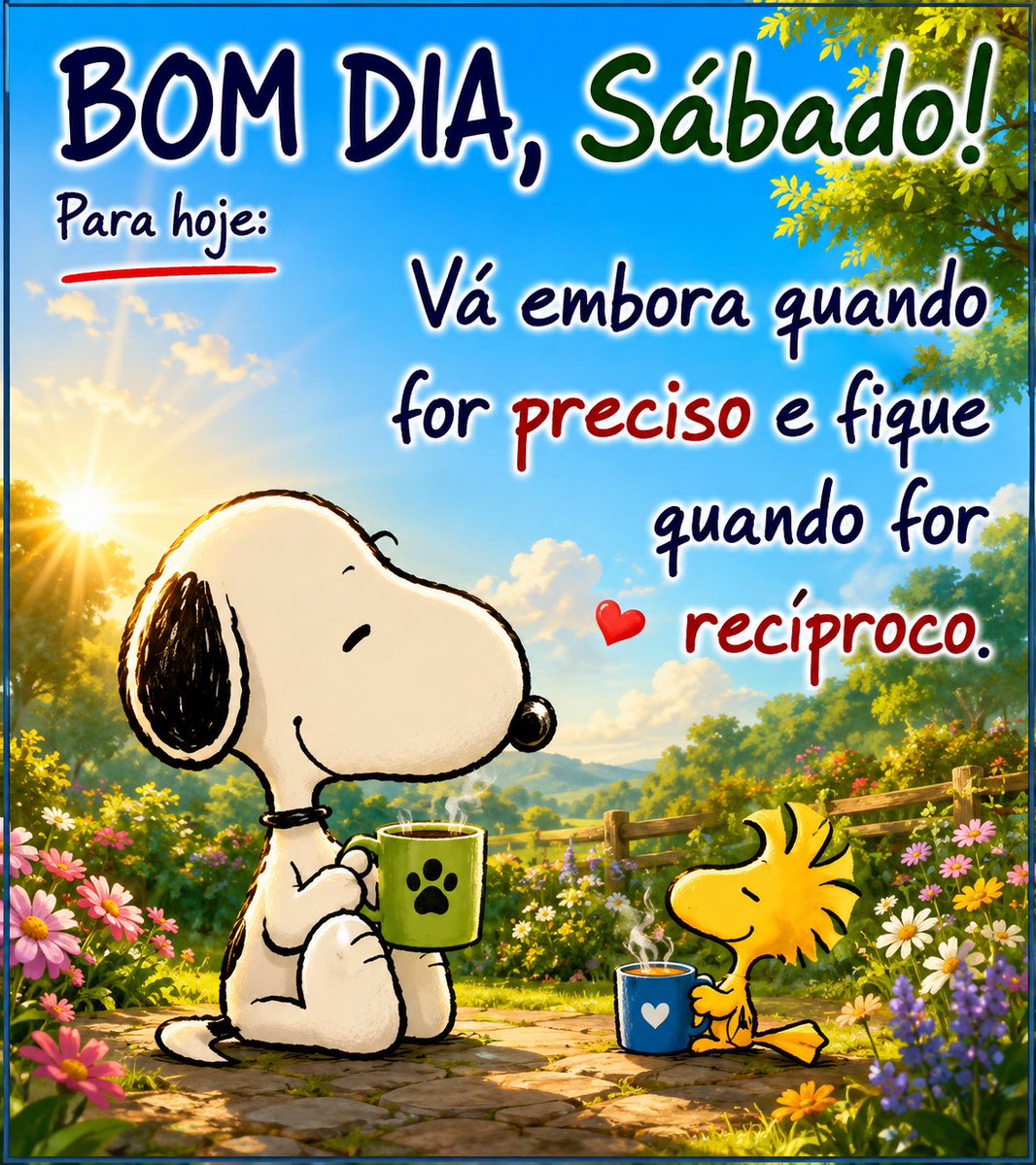 celiosfranco's tweet photo. Seja no Amor ou na Amizade, a reciprocidade é o alicerce dos relacionamentos. Que saibamos permanecer onde houver respeito, sintonia e afeto, mas também seguir novos caminhos quando esses sentimentos já não forem compartilhados. Um coerente e bem sintonizado Sábado!
#CSF
🍀🙏🏼🎼☮️ https://t.co/AUXFduuVTv