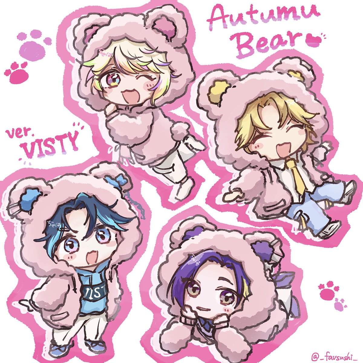 _favsushi_'s tweet photo. 🧸 #パラライファンアート ☕️💖
今年もコラボカフェ開催ありがとうございます🥳 https://t.co/AsxeZZcgyT