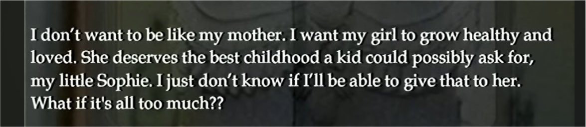 flixiastar's tweet photo. Rose with a terribile relationship with her own mother,  wanting to give Sophie the best childhood she could have to then declining for the worst at the point Sophie was scared of her:(((( https://t.co/dkDpYmmora