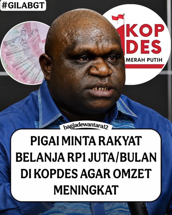 sibambaang's tweet photo. Tuh dengerin ges.

Yang pertama akan ditekan adalah ASN. Mereka mudah dituntut oleh negara. 

Tidak lama lagi ASN akan disuruh belanja kebutuhan pokok di kopdes dan nota dianggap sebagai penilaian kinerja.

Sebagian gaji langsung jadi deposit di kopdes dan harus diambil.

ATK wajib beli di Kopdes dan nota bisa di-reimburse. 

Yang tekor tetep APBN/D.