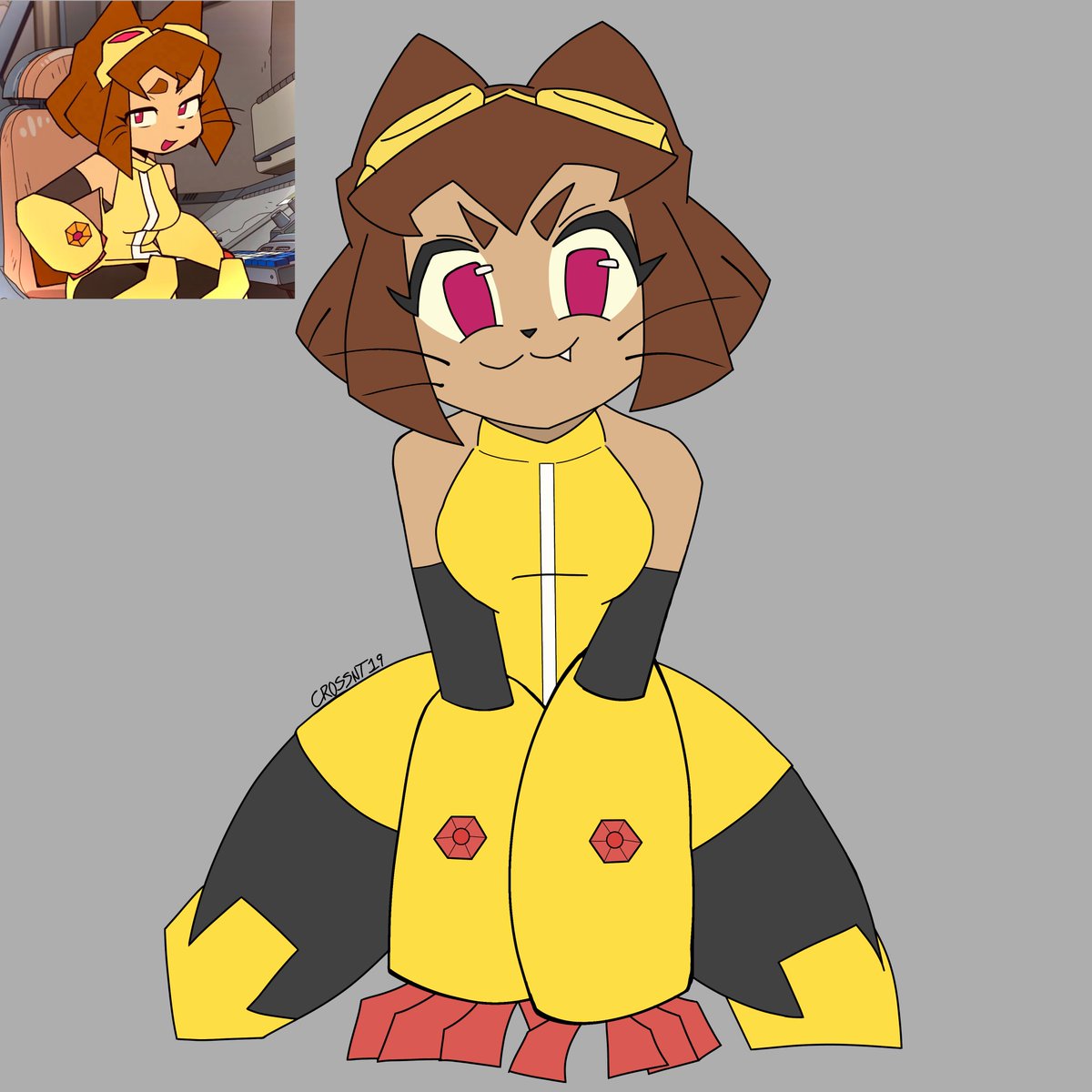 crossnt19's tweet photo. Meow 

#KitBodega #Gameoverse #fanart https://t.co/gIrI05gk7m