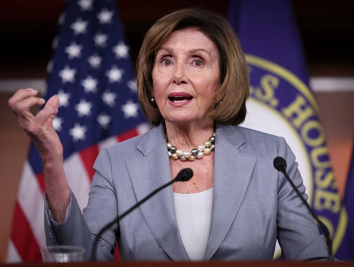 realJohnJohnJr's tweet photo. A federal judge has officially approved a class-action lawsuit against Nancy Pelosi.

Over 500 J6 patriots are now united — seeking $350 million in damages for what they claim was a coordinated setup.

According to the lawsuit, Pelosi orchestrated the entire event… luring peaceful protesters into the Capitol, then labeling them “violent insurrectionists” to push a narrative.

If she’s found liable, it could bankrupt her.

This is no longer conspiracy theory.
This is exposure.
This is the unraveling.
Stay tuned — the storm is far from over.

FOLLOW ME, THE NEXT DROP WILL BE SHOCKING