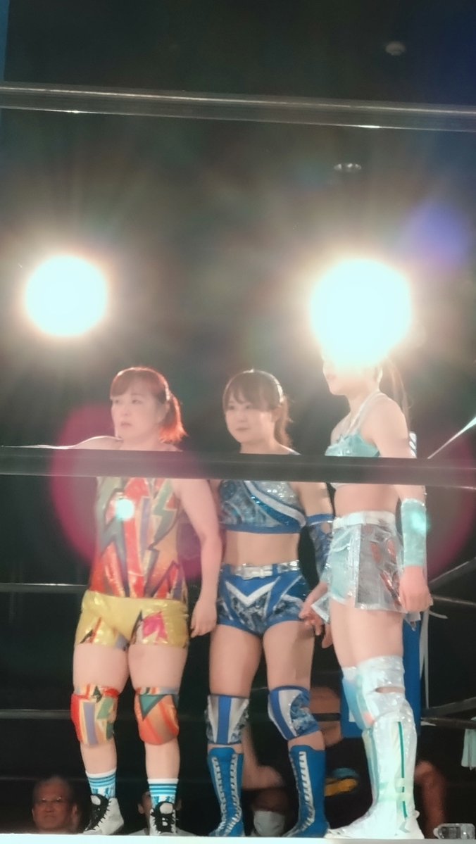 aimai8787's tweet photo. これからの女子プロ界頼むね！って言いたくなるトリオ⭐

#wavepro https://t.co/DuEhynNIlM