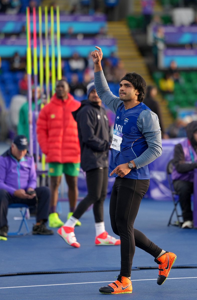 imkrrs's tweet photo. Neeraj Chopra Adds Another Silver to India's Sporting Legacy! 🇮🇳📷

From Olympic gold to Commonwealth silver – Neeraj Chopra continues to write history. 🇮🇳📷85.83 metres. Season best. Silver medal.

Your focus and fighting spirit inspire an entire nation.

Heartiest Congratulations, legend!

@Neeraj_chopra1 

#Cheer4Bharat #CW2026