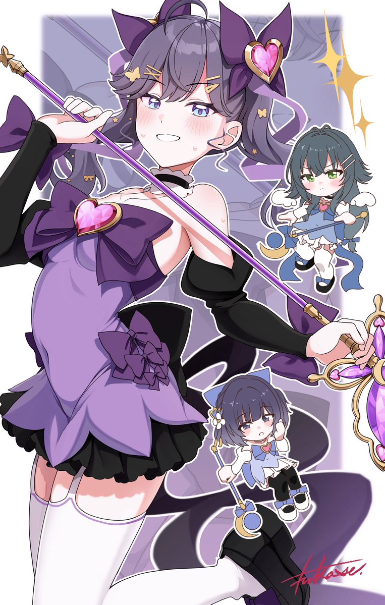 non_inertia's tweet photo. SyngUp!(魔法少女のすがた） https://t.co/ErAJsdy787