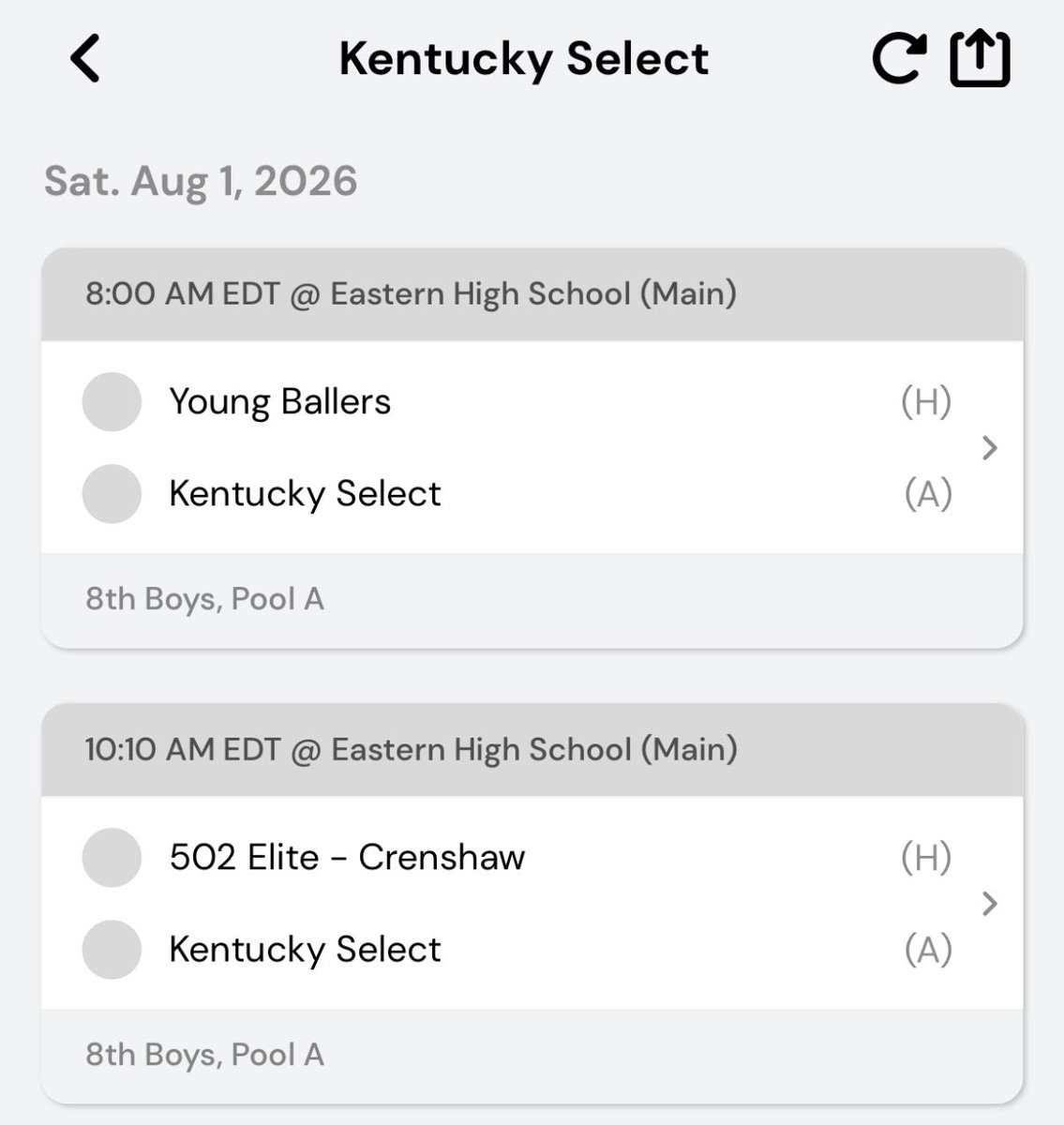 KySelectAAU's tweet photo. Good luck to our 8th, 9th, 10th, &amp; 11th Grade Boys Team in the @MBT_Tournaments Battle of The Bridges in Louisville, KY! https://t.co/wPnmVGtYpI