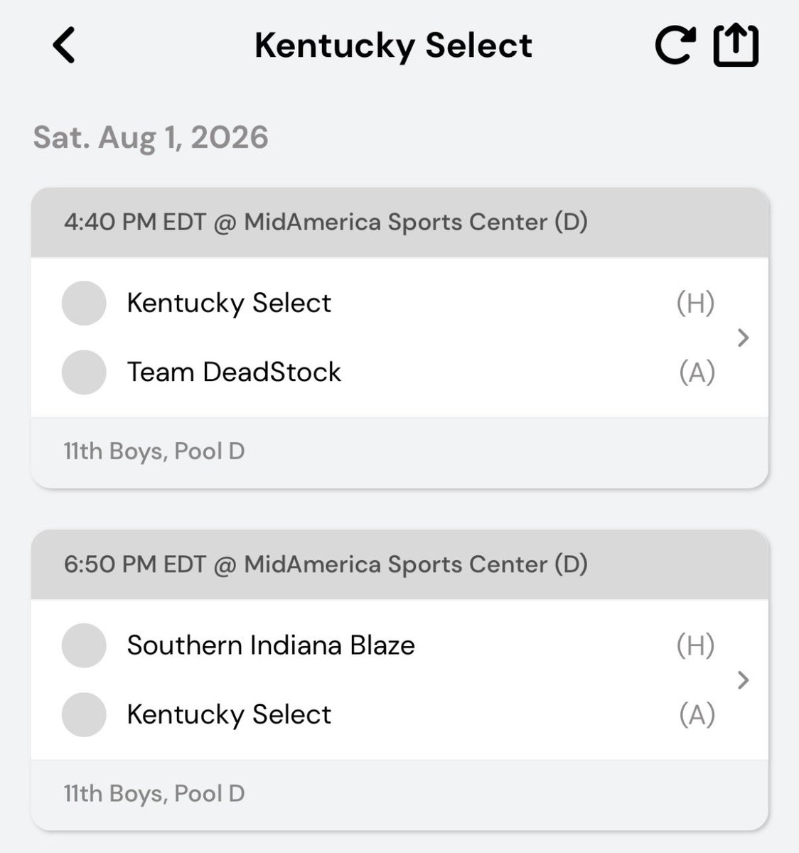 KySelectAAU's tweet photo. Good luck to our 8th, 9th, 10th, &amp; 11th Grade Boys Team in the @MBT_Tournaments Battle of The Bridges in Louisville, KY! https://t.co/wPnmVGtYpI