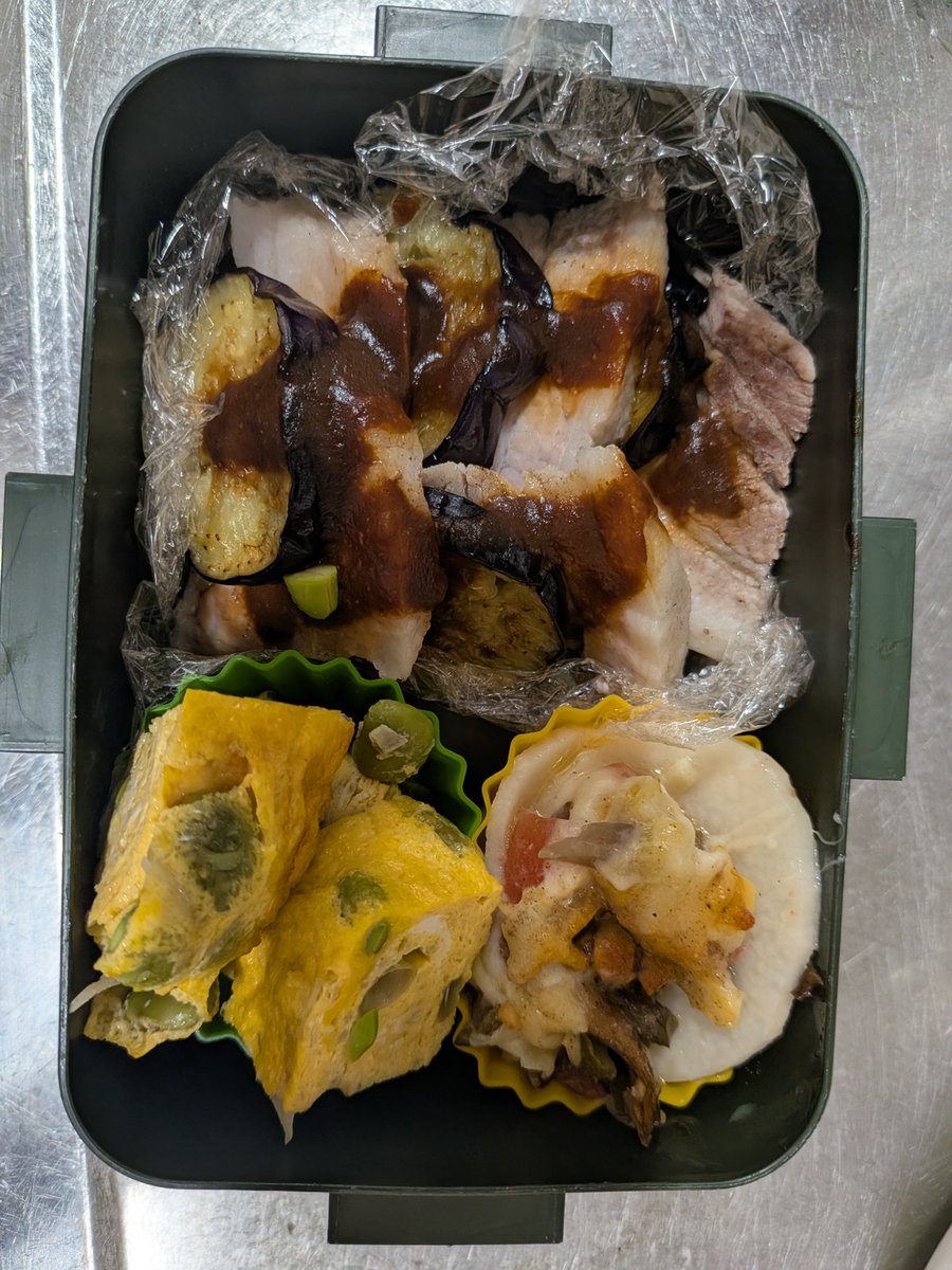 shub070327's tweet photo. 久しぶりに弁当作った。 https://t.co/2A2j0mYduV
