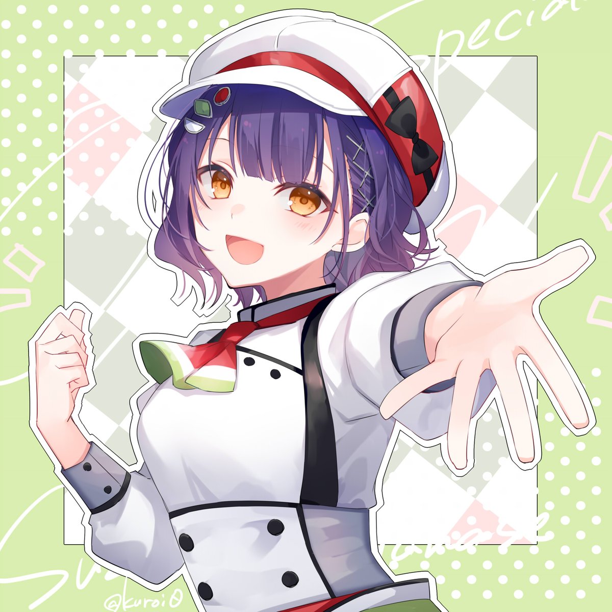 kuroi0's tweet photo. 今日も元気に！
#すずなあーと https://t.co/igFuNmGpt8