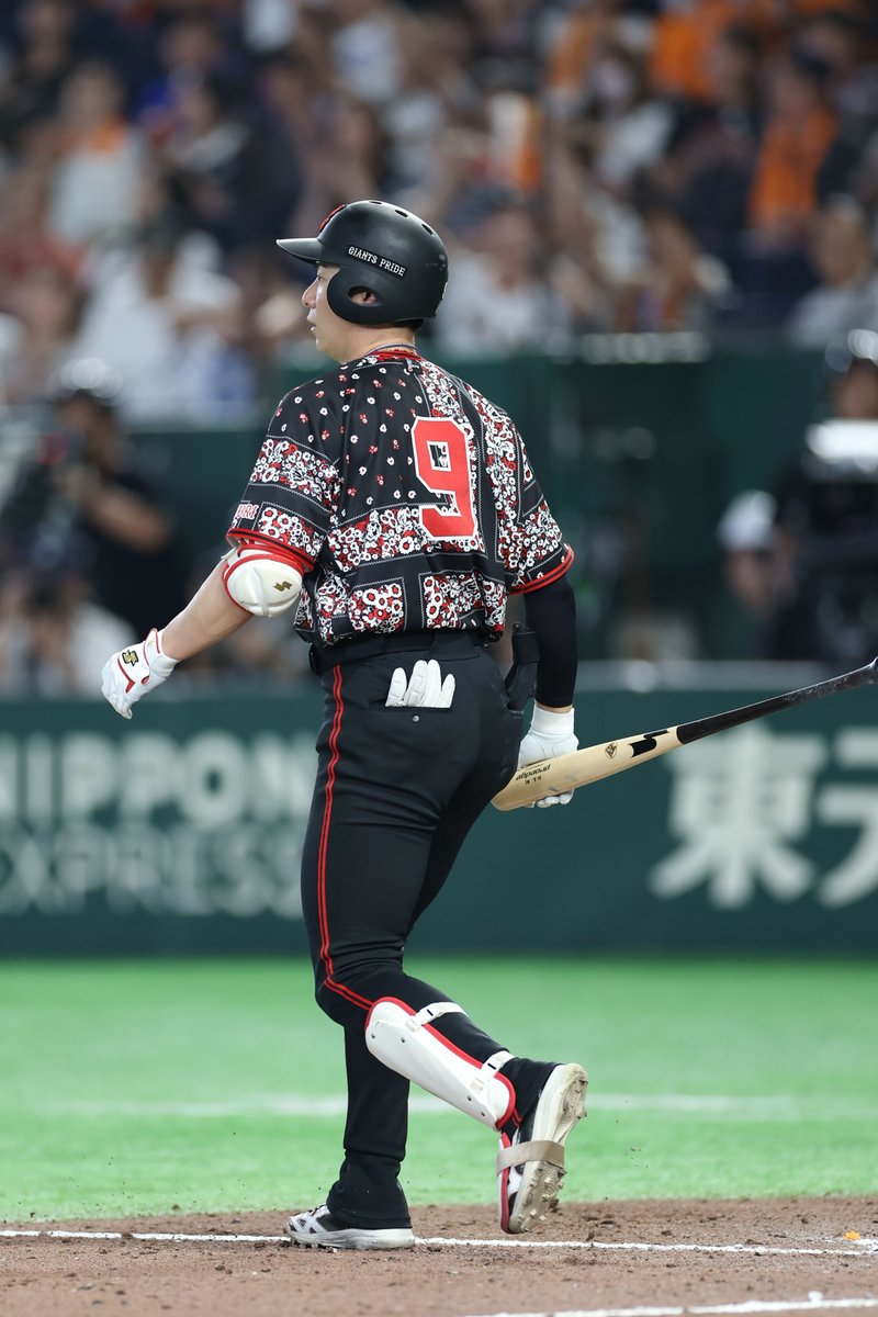 TokyoGiants's tweet photo. 【九回裏】巨人 7-8 DeNA

一死から #松本剛 選手が四球を選ぶが、反撃及ばず、ゲームセット。 https://t.co/Zuu3ZtQJ0h