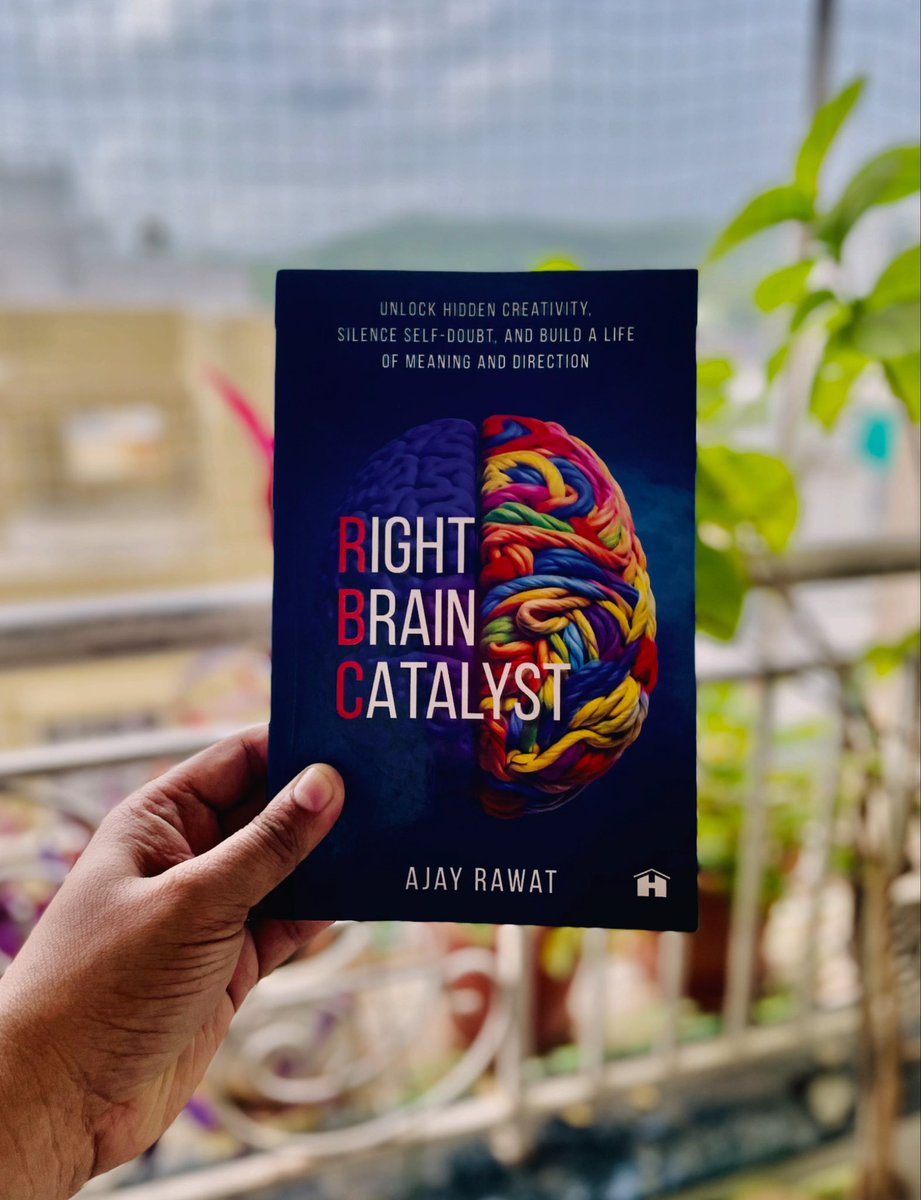 PrashantKachare's tweet photo. ✨BOOK REVIEW ✨

Title - Right Brain Catalyst
Author - Ajay Rawat
Rating - ⭐️⭐️⭐️⭐️

Read full review at — https://t.co/CNJwaDTAFs

#RightBrainCatalyst #AjayRawat #BookReview #CreativeThinking #Bookstagram https://t.co/NTyvEwyYtb