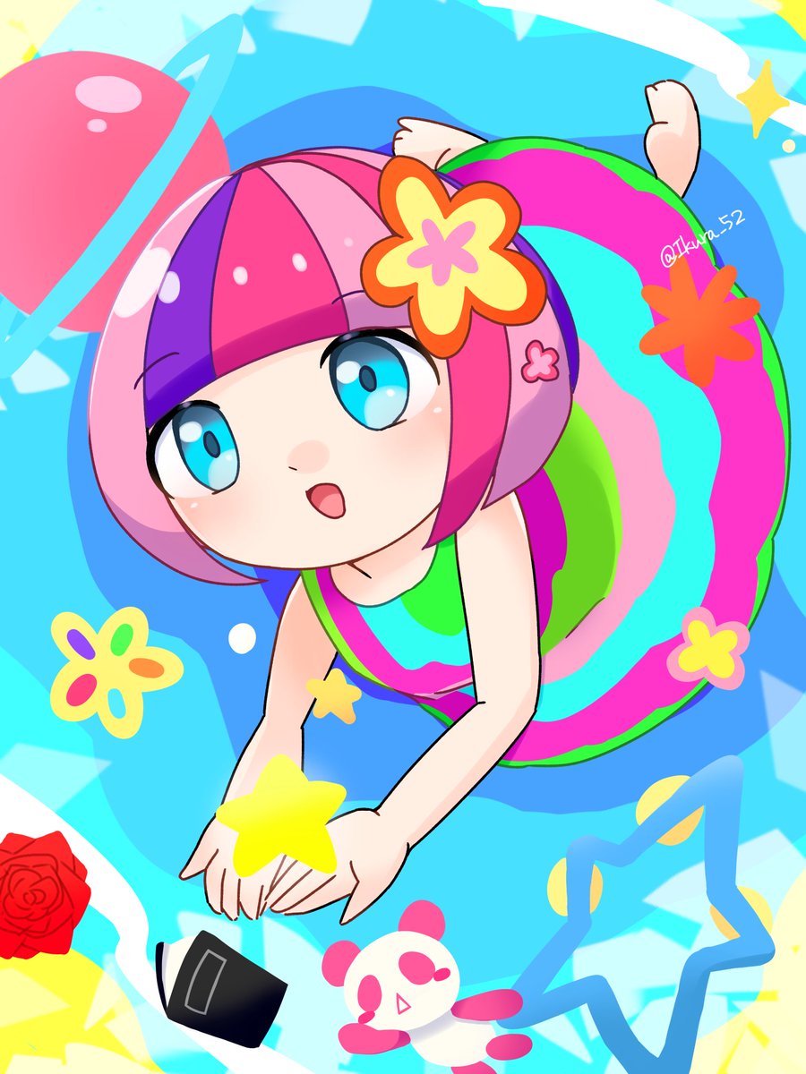 Ikura_52's tweet photo. リアリィちゃんお誕生日おめでとう!!🌟❁⃘*.゚
#popn_art https://t.co/b2m3mCoPgn