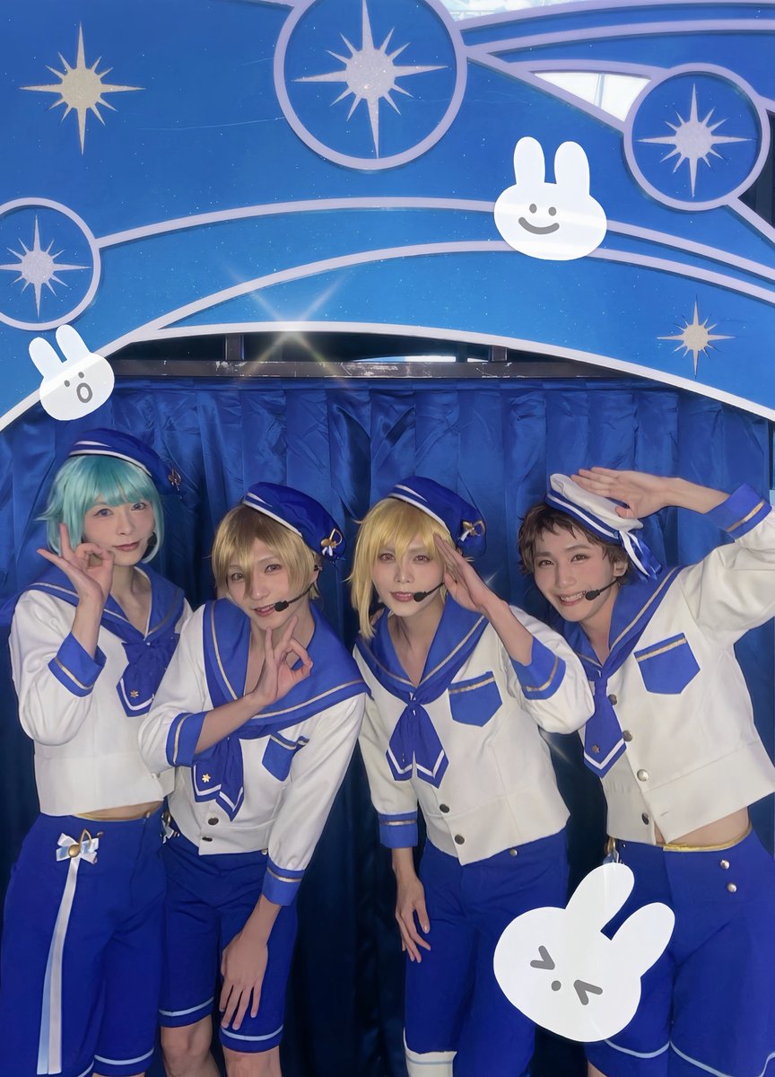 kumakaito612's tweet photo. 『あんさんぶるスターズ！THE STAGE』
-10th Anniversary LIVE-
福岡公演初日の幕が開きました✨

皆さんが届けてくれる想いに触れるたび、「 Ra*bitsと創くんに出会えてよかった」と心から思います。

ステージから見えるペンライトや、一生懸命作ってくれたうちわ、そして皆さんの笑顔に、何度も元気をもらいました。

今日この場所で皆さんに会えたこと、そして僕を見つけて応援してくれていることに、心から感謝しています。

まだまだこの夏は終わりません。

最後まで一緒に、元気いっぱいぴょんぴょんしましょうね🐇💜

#紫之創
#あんステ　#あんステ10周年