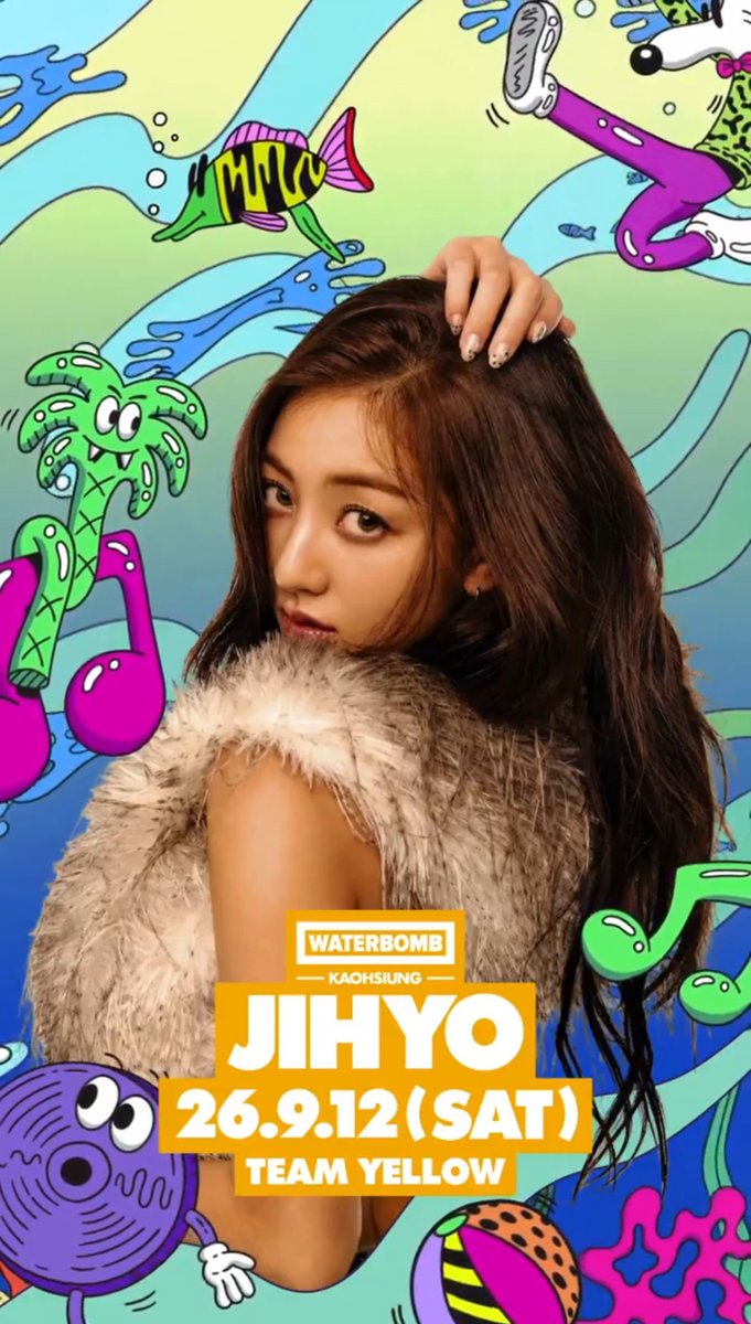 oncetwicebra's tweet photo. SOCORRO! #JIHYO será uma das headliners especiais do WATERBOMB Kaohsiung! 

A apresentação acontecerá no dia 12 de setembro. ❤️‍🔥

#TWICE #트와이스 @JYPETWICE https://t.co/QaLKzXsnAj