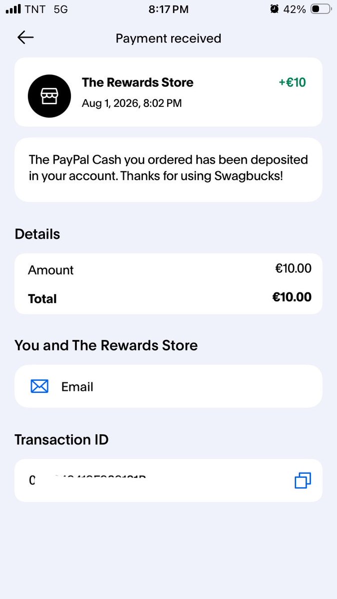 al77967's tweet photo. Not bad its free and you can get just for only playing the games￼🥹

You can get free gift cards for discovering things online with @Swagbucks just like I did. Use my link to try it out: https://t.co/cSryMiD4qs https://t.co/qHcmtgYgu5