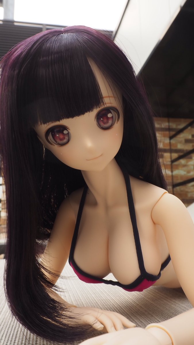 raiden4912's tweet photo. 続いて、明穂ちゃん\(//∇//)\
#おっぱいの日
#オビツドール https://t.co/JphCS4h20n