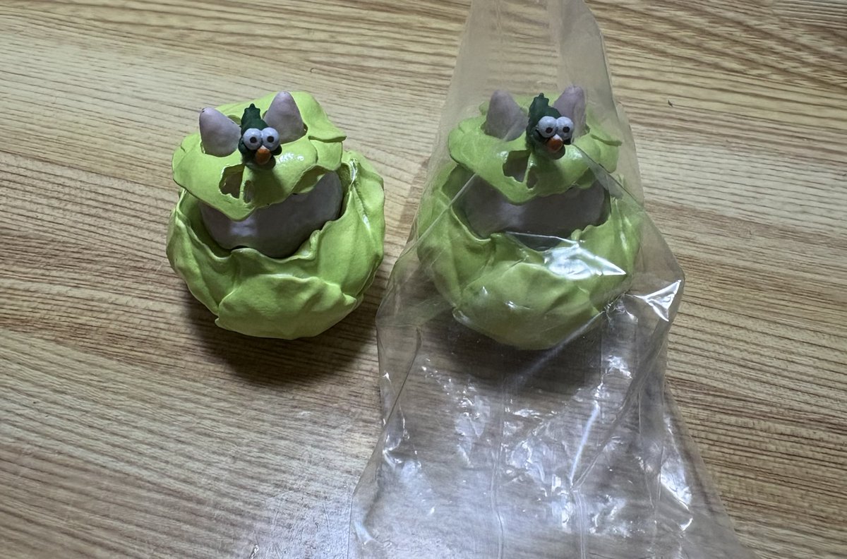 gamegame9191's tweet photo. 2個買ったらダブったので交換希望です

やさいあそび ジブリ トトロ 交換

譲:キャベツ
求:できればネギ、その他でも可

よろしくお願いします！！

#トトロ
#となりのトトロ
#やさいあそび
#コレクション https://t.co/8hTXHHTxFv