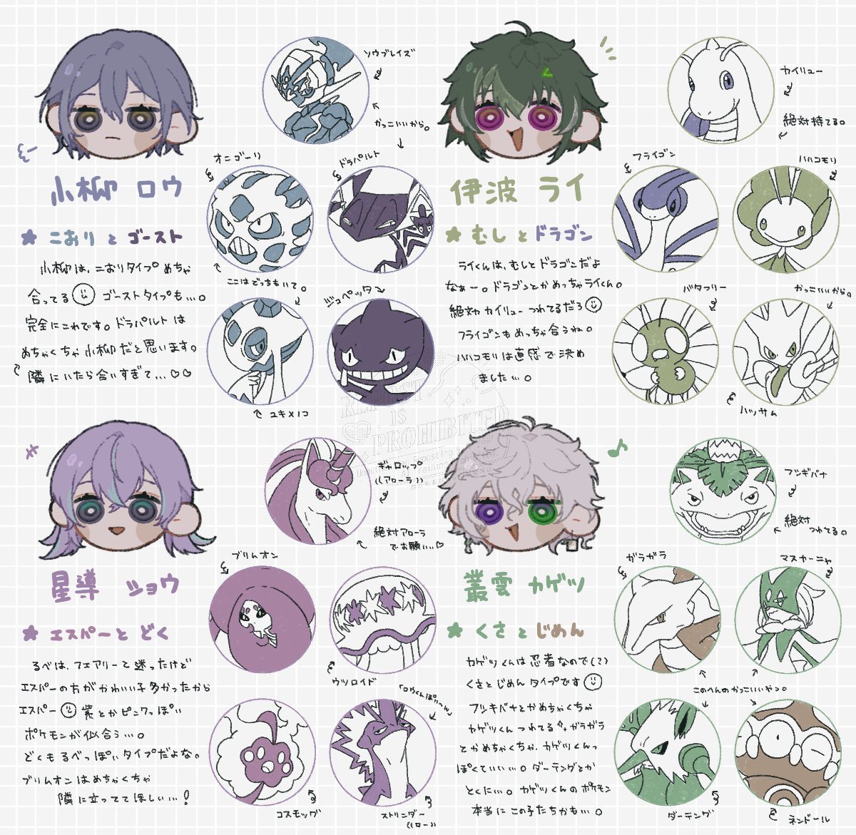 oji__04's tweet photo. ⚠︎微ﾄﾚｽ.再掲
自己解釈&amp;ﾀｲﾌﾟ縛り つ🅰️手持ち ポケ〇ン https://t.co/yjHZbG74BP