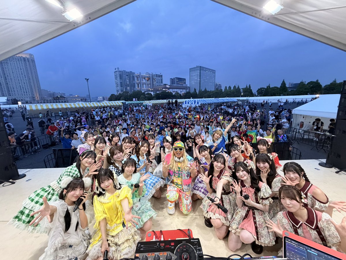 DJKOO_official's tweet photo. TIF TOKYO IDOL FESTIVAL 2026
念願のTIF DJとして初参加です！！
ありがとうございます！！
 
DJ KOO × IDOL DO DANCE PARTY！！
TOROCCO PARKの盛り上がりマジで最高 DO DANCE！！

アイドルって最高だし！アイドルを大好きな皆さんもホント最高！！

心から感謝 DO DANCE！！

#TIF 
#可憐なアイボリー 
#SUPERGIRLS 
#FESTIVE 
#DJKOO
