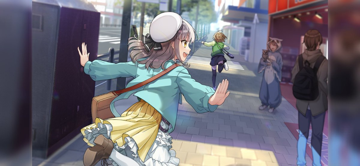 Azu_YKbt's tweet photo. 【UP！】りりか
【UP！】アズ
【UP！】だい
【UP！】九条柚葉
©Liber Entertainment Inc. https://t.co/vA0vTnawvL