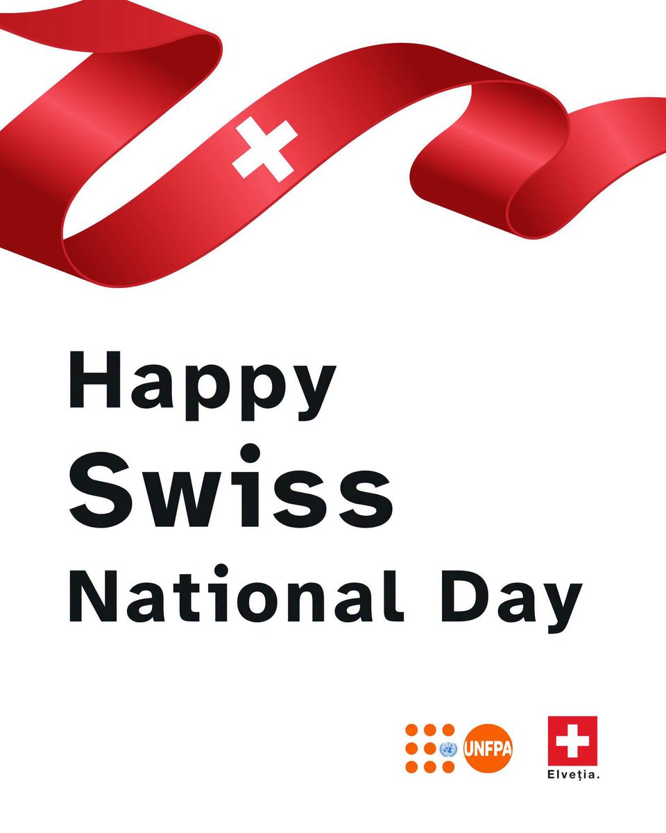 UNFPAMoldova's tweet photo. Happy #SwissNationalDay!🇨🇭
Today we celebrate our strong partnership with #Switzerland. Together, we’ve expanded opportunities for 50,000+ young people across 🇲🇩 & improved services for 5,000+ people in 10 communities. 🙏 for the trust 🧡 #PartnersAtCore https://t.co/NU1keocs9Z